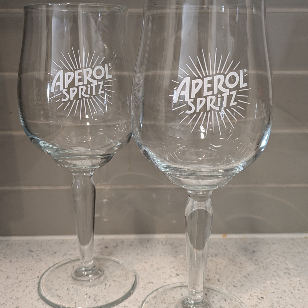 Clear Wine Glass Set